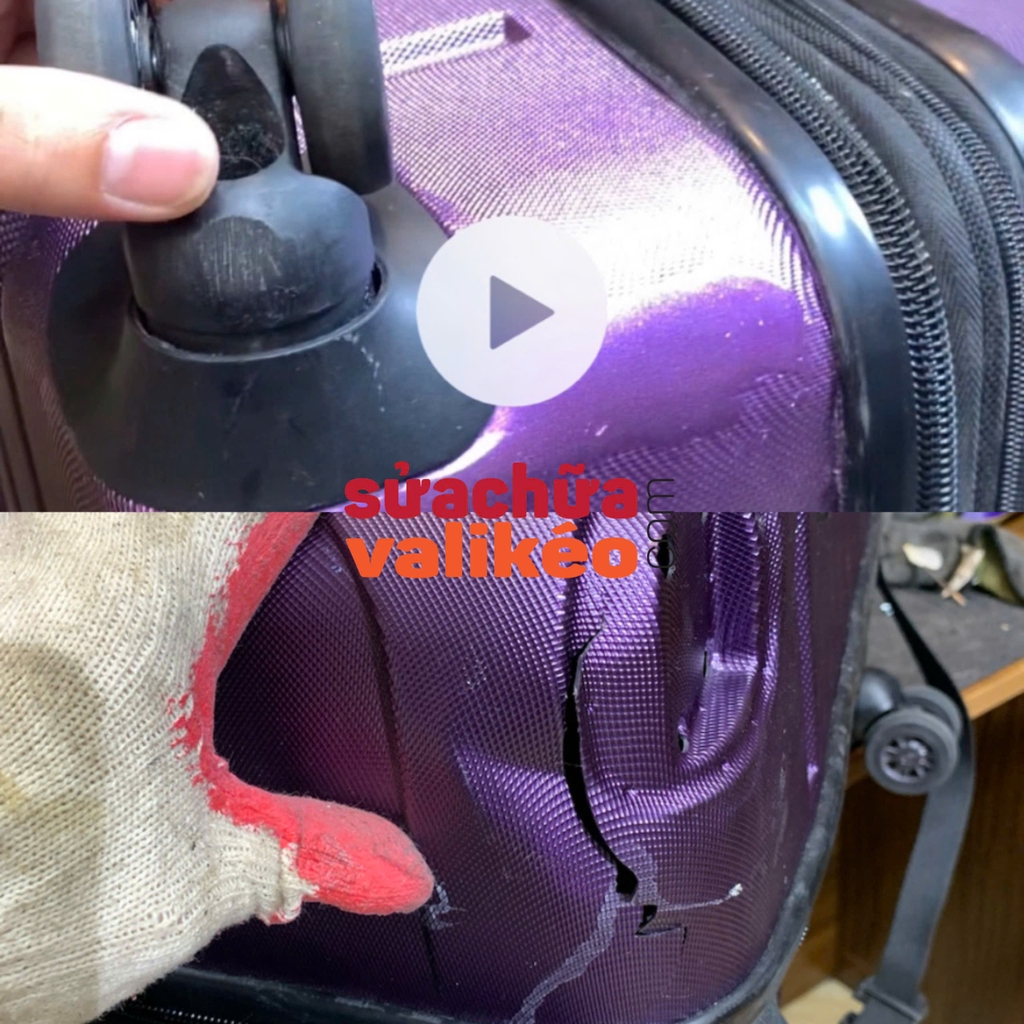 Hàn vali bị vỡ móp méo dịch vụ uy tín chuyên nghiệp