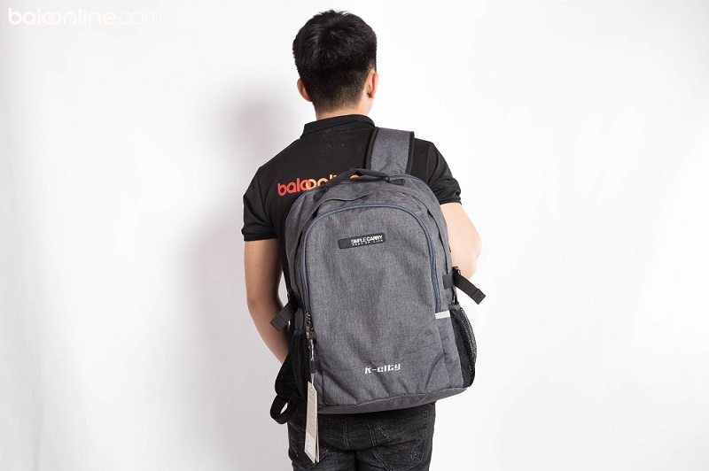 Balo laptop đa năng Simplecarry K-City 2 anh thật