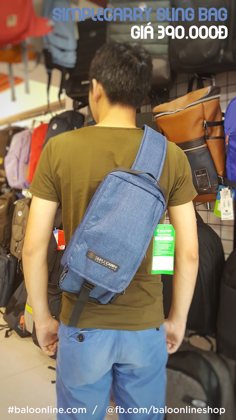 Balo 1 quai đeo chéo Simplecarry Sling ha noi