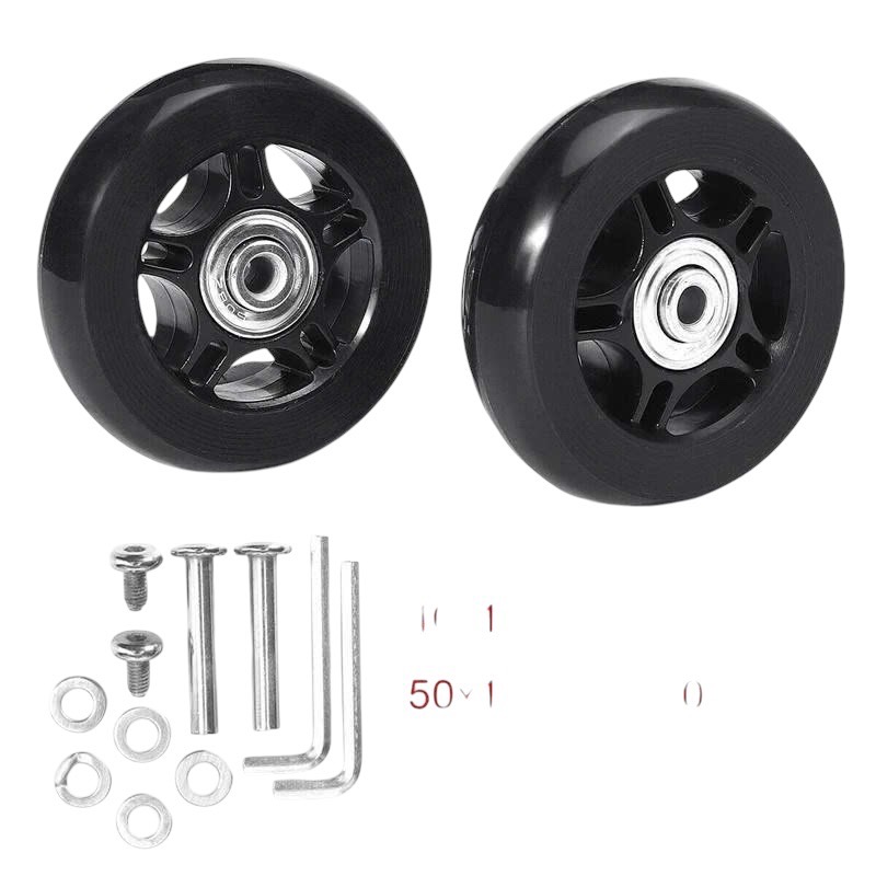 Bánh xe đơn vòng bi cao cấp cho vali kéo SCVB ha noi2