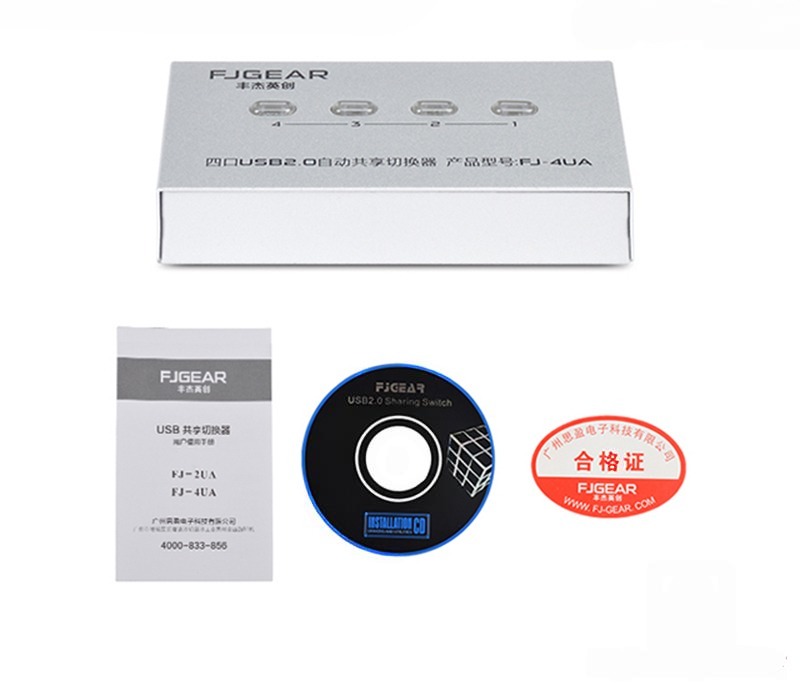 Bộ chia máy in 1-4