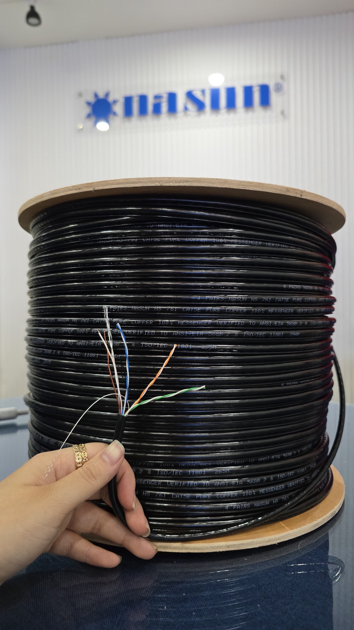 Dây 8 sợi gia cường Nasun(m)