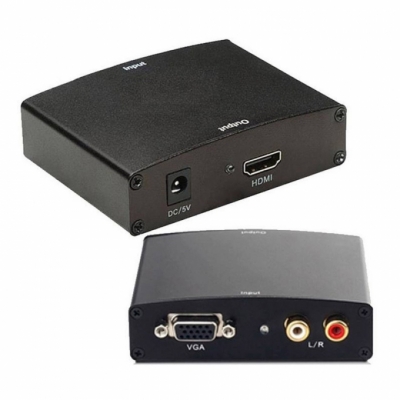 Bộ chuyển VGA to HDMI có điện