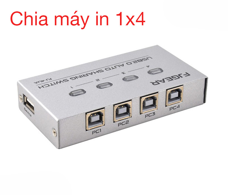 Bộ chia máy in 1-4