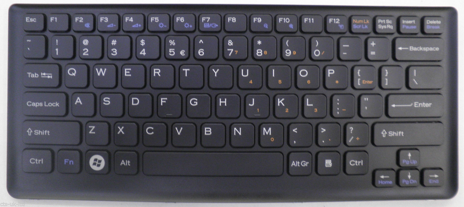 Bàn phím laptop Sony VGN-CS