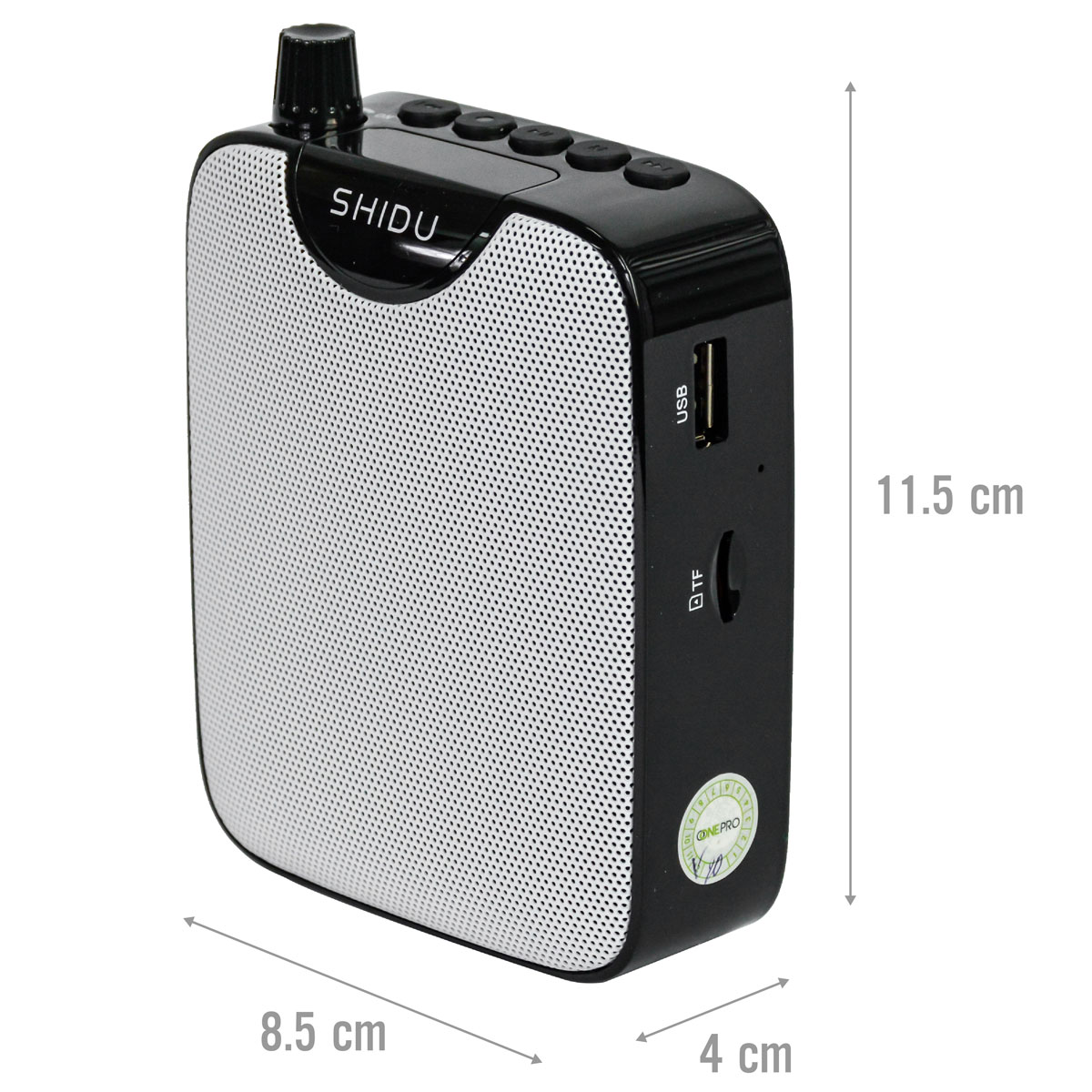 Loa trợ giảng SHIDU không dây P.O 17 UHF