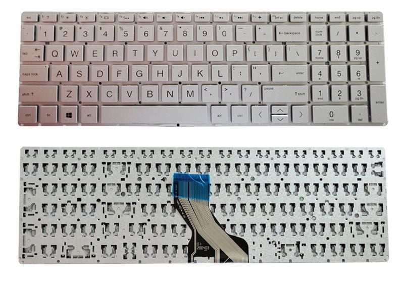 bàn phím hp 15-DA Bạc
