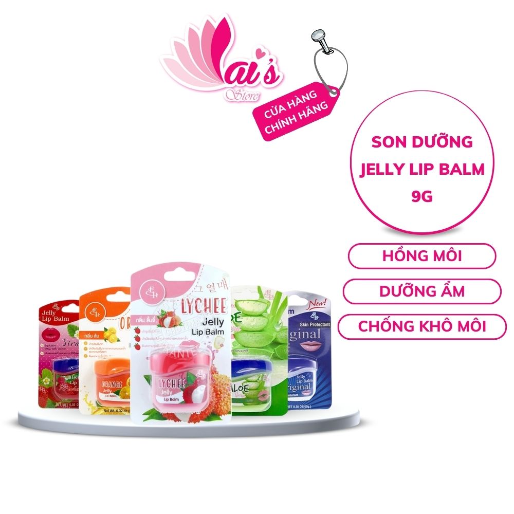 Soņ Dưỡng Jelly lip Balm Eliza Helena 9g Thái Lan Dưỡng Ẩm, Hồng Môi, Chống Nứt Nẻ, Khô Môi