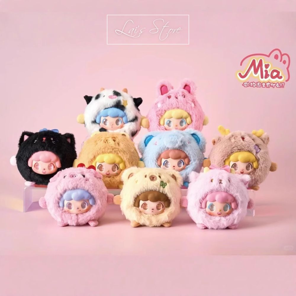 Blind Box MIA ZOO Hộp Mù Ngẫu Nhiên Búp Bê Văn Phòng Đồ Chơi Động Vật Trang Trí Quà Tặng
