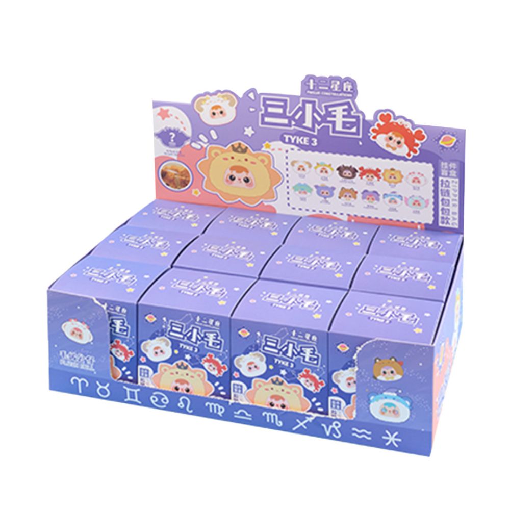 Blind Box Cung Hoàng Đạo TYKE 3 (Hộp Tím) Chòm Sao Hộp Mù Ngẫu Nhiên Búp Bê Mô Hình Quà Tặng Cho Bé