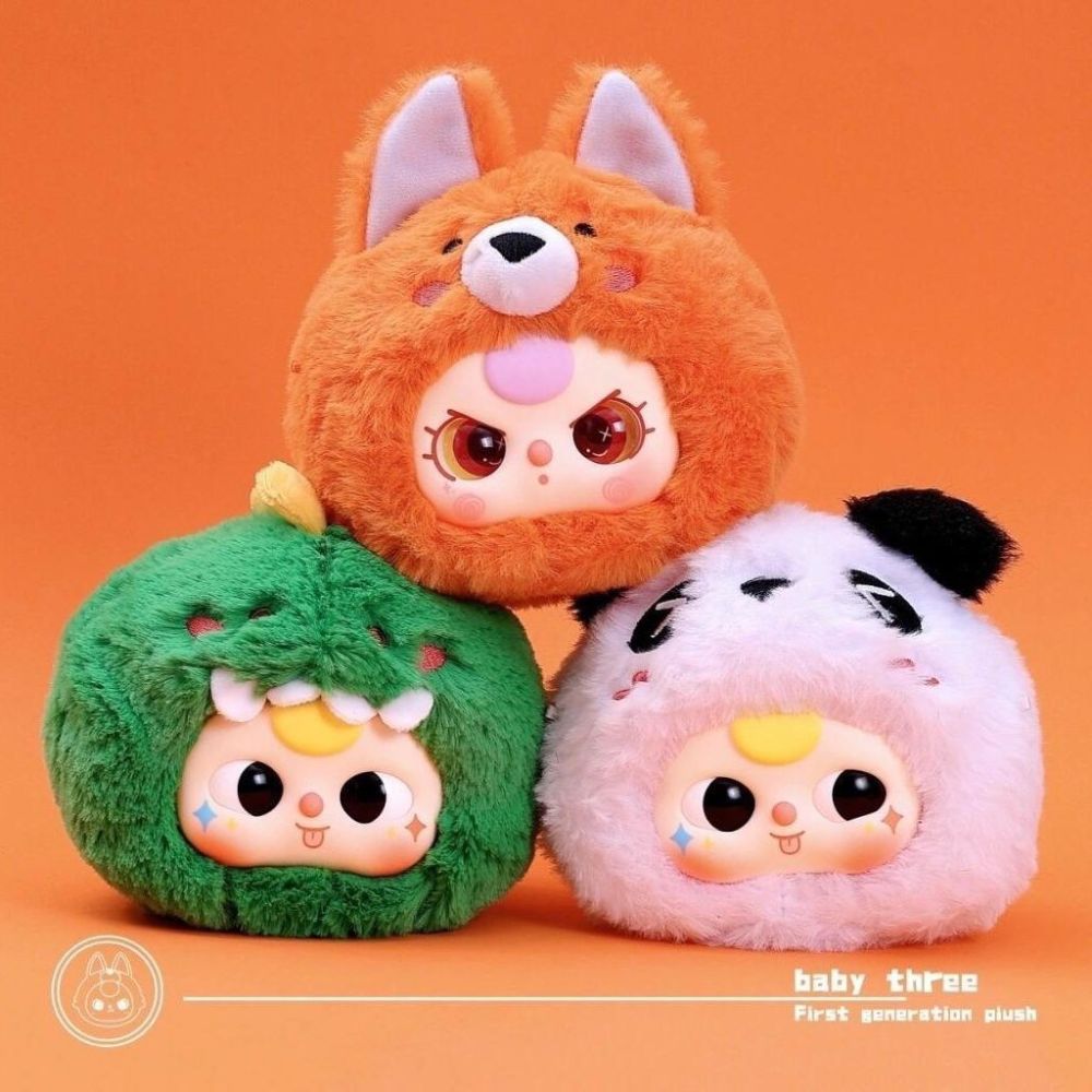 Baby Three V1 Blind Box Bé Ba Hộp Mù Ngẫu Nhiên Búp Bê Mô Hình Đồ Chơi Động Vật Trang Trí Quà Tặng