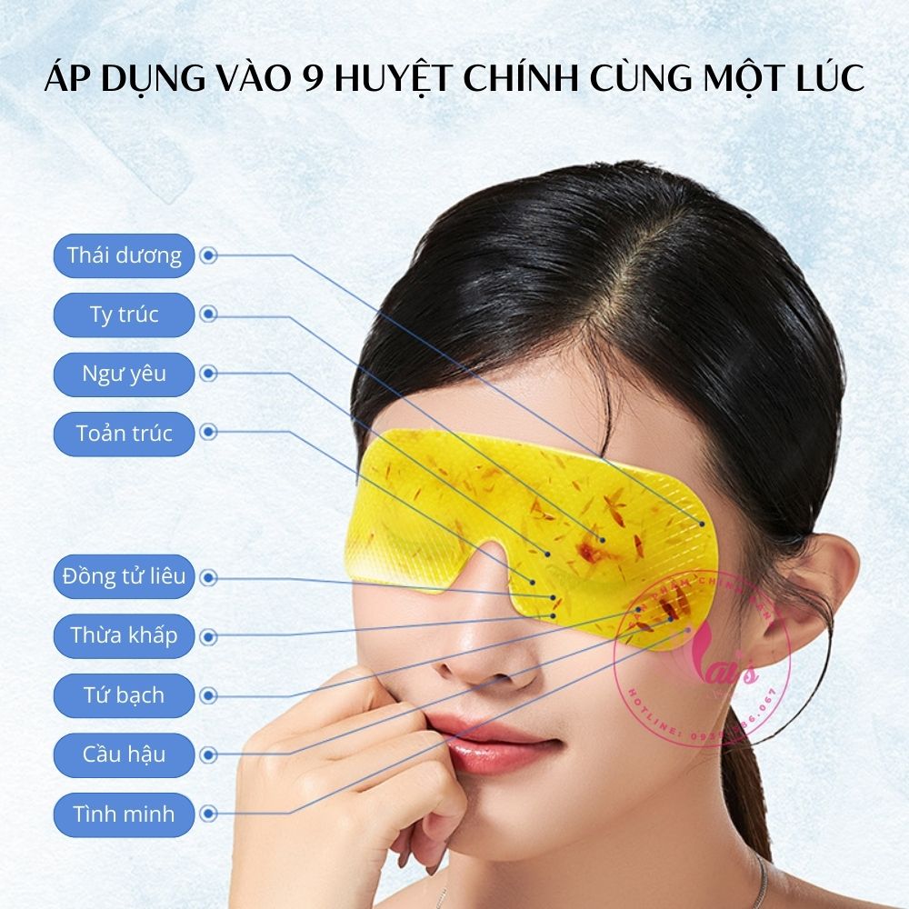 Mặt Nạ Mắt Lạnh Lutein Hydrogel WECAN / Miếng Dán Mắt Thảo Dược Mát Lạnh