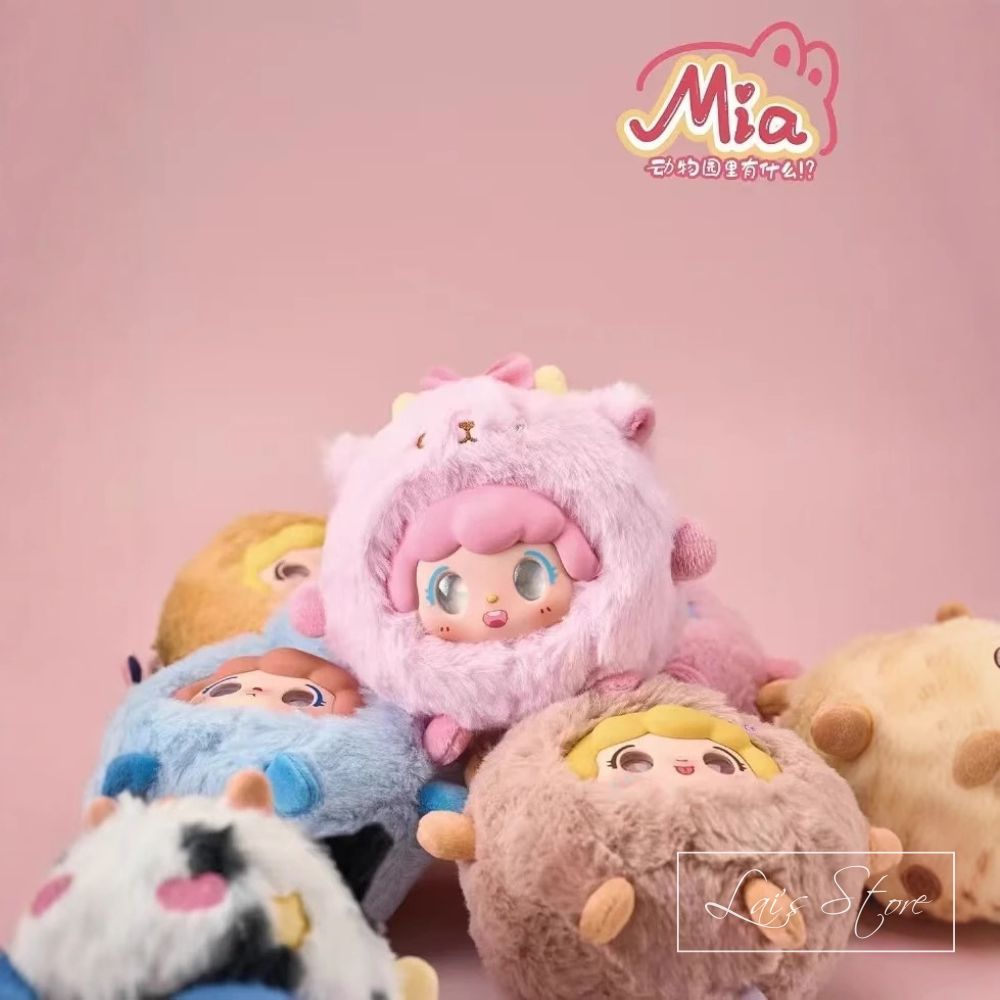 Blind Box MIA ZOO Hộp Mù Ngẫu Nhiên Búp Bê Văn Phòng Đồ Chơi Động Vật Trang Trí Quà Tặng