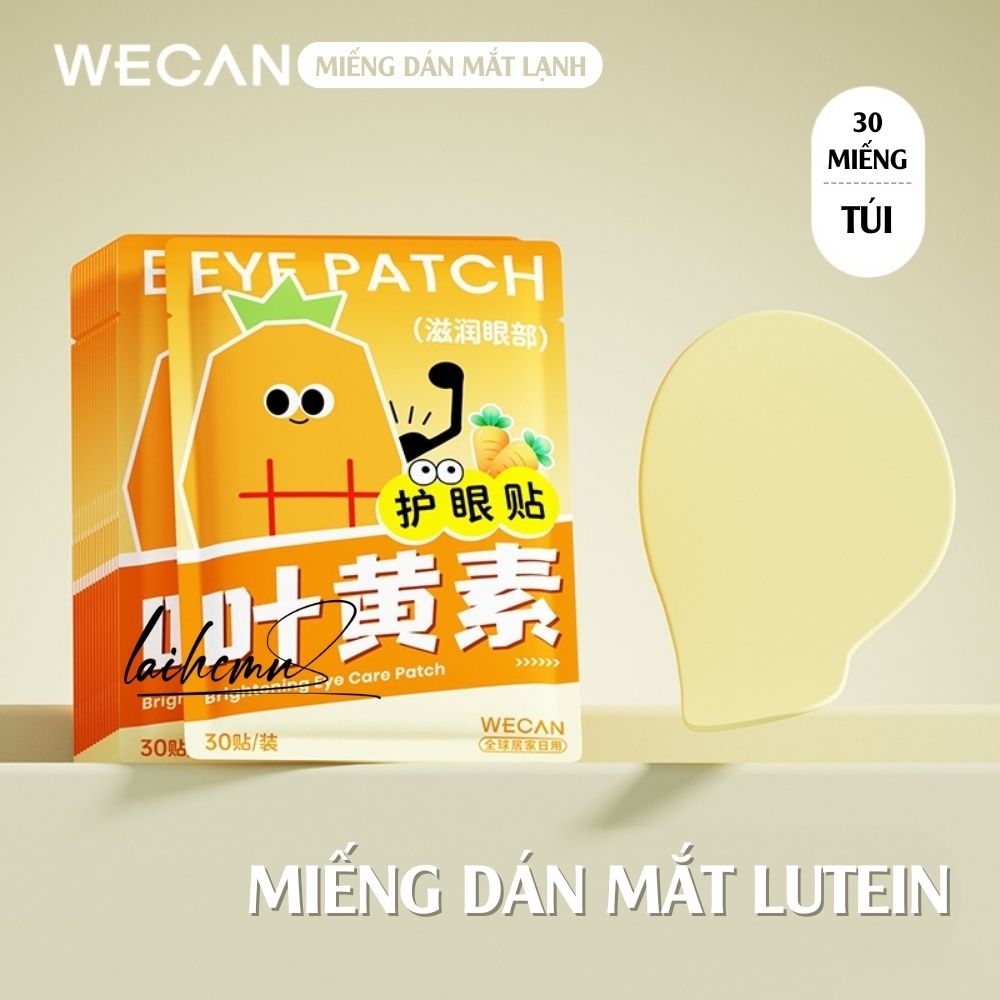 Miếng Dán Mắt Thảo Dược WECAN Eyes Care Health Care Pad Mát Lạnh Thư Giãn Mắt, Giảm Mỏi Mắt