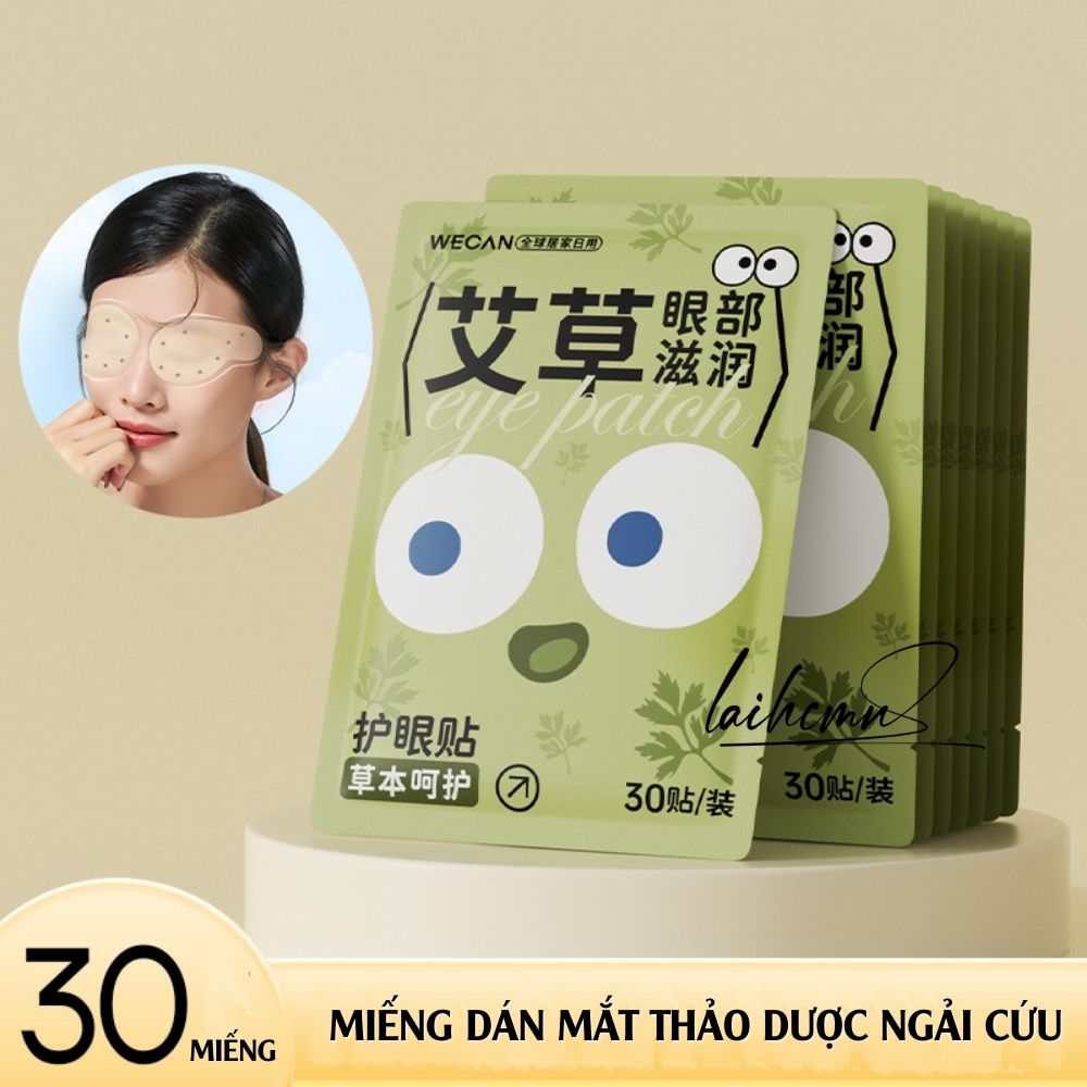 Miếng Dán Mắt Thảo Dược WECAN Eyes Care Health Care Pad Mát Lạnh Thư Giãn Mắt, Giảm Mỏi Mắt