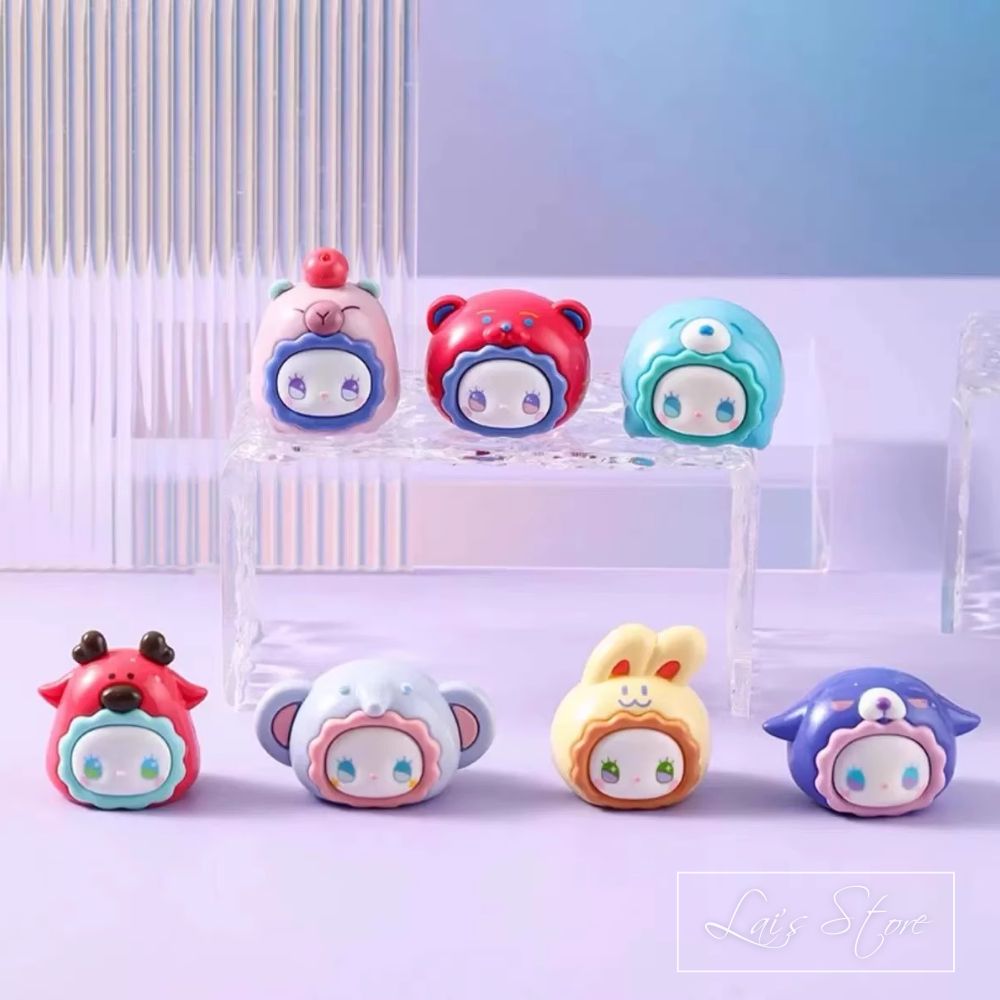 Blind box Bàn Chải Đánh Răng EMMA RUA RUA ZOO Hộp Mù Ngẫu Nhiên Kiểu Dáng Đáng Yêu Cho Bé Và Mẹ