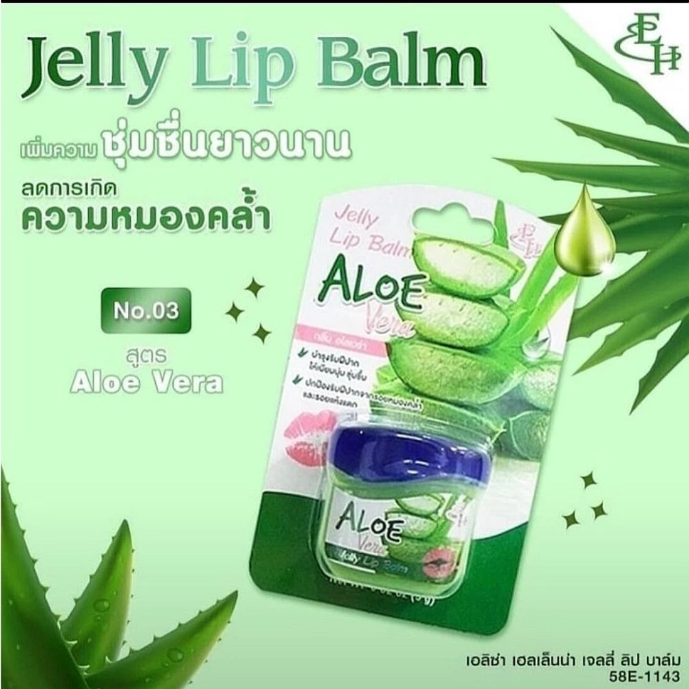Soņ Dưỡng Jelly lip Balm Eliza Helena 9g Thái Lan Dưỡng Ẩm, Hồng Môi, Chống Nứt Nẻ, Khô Môi