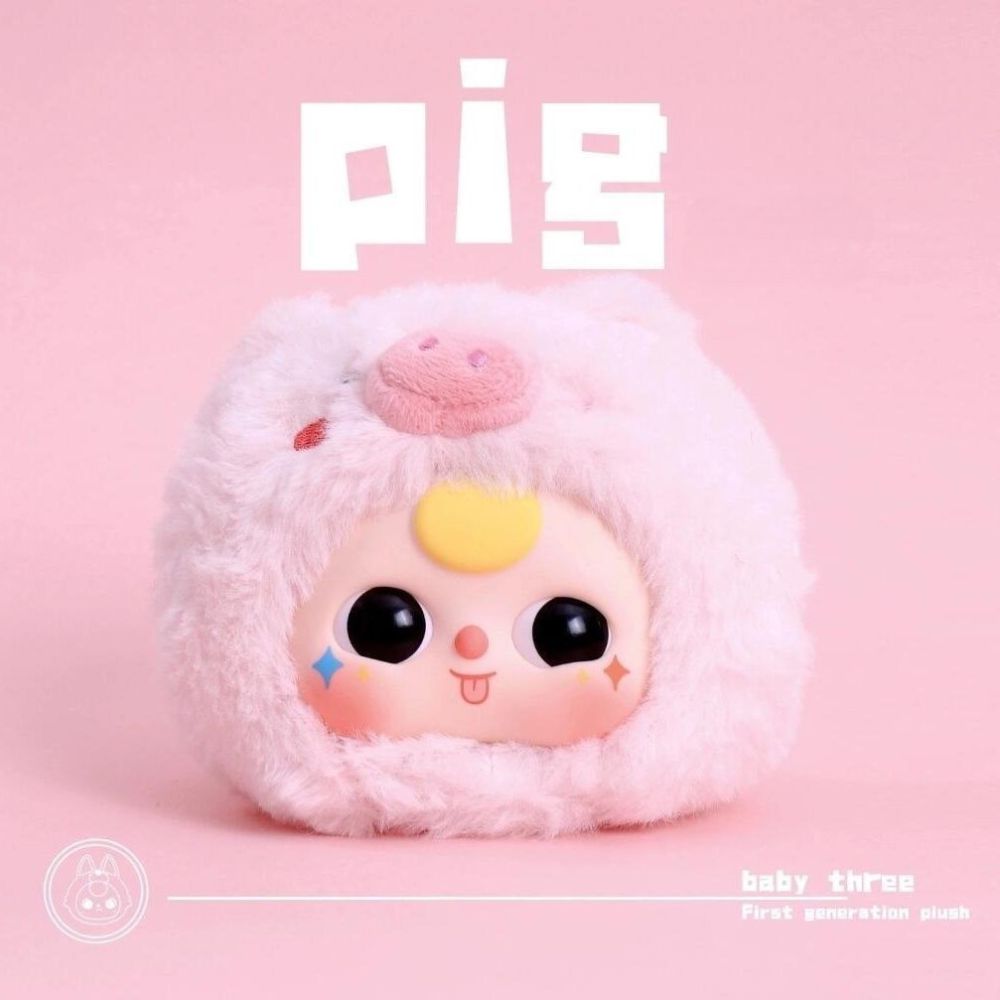 Baby Three V1 Blind Box Bé Ba Hộp Mù Ngẫu Nhiên Búp Bê Mô Hình Đồ Chơi Động Vật Trang Trí Quà Tặng
