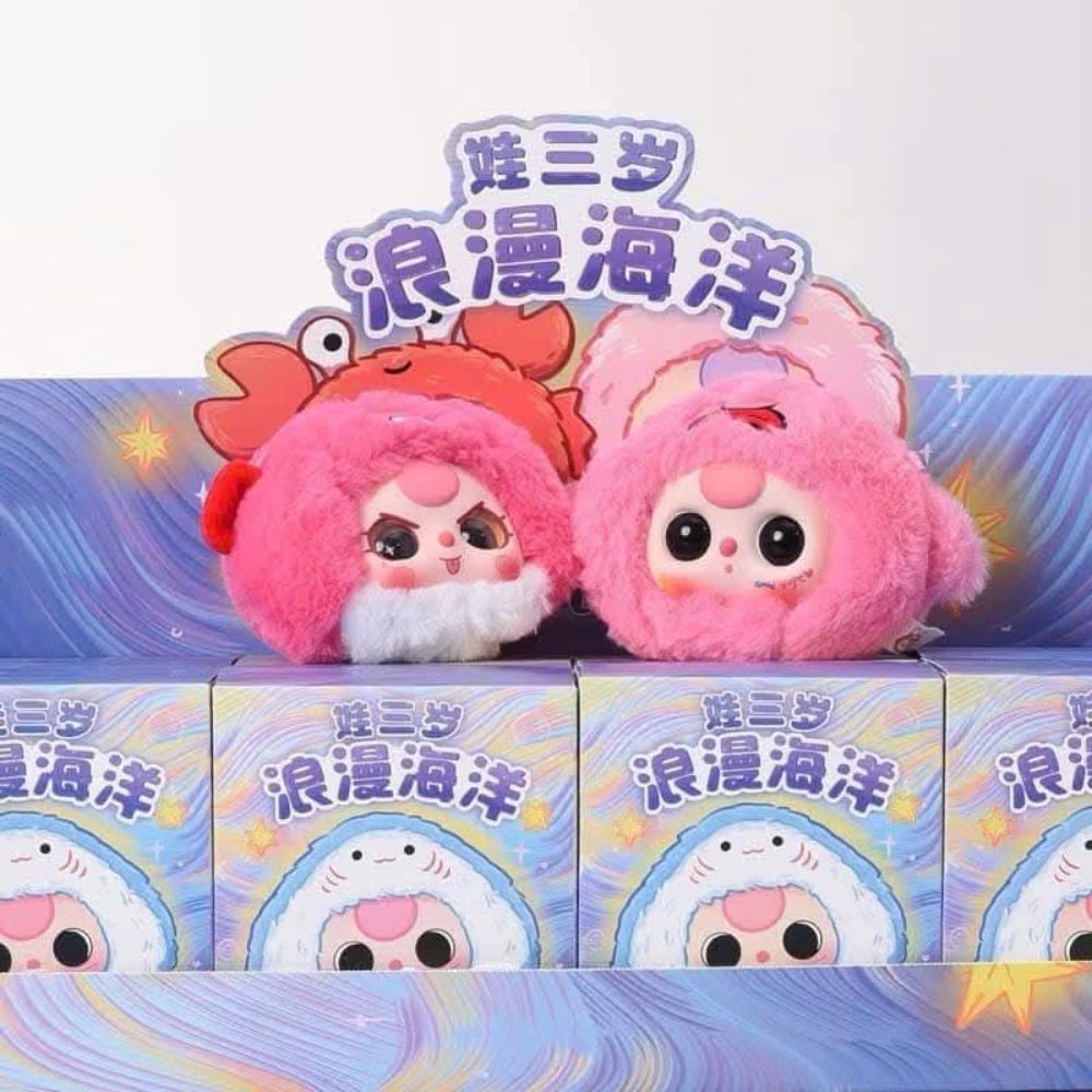 Baby Three Hải Sản Blind Box Bé Ba Hộp Mù Ngẫu Nhiên Búp Bê Đồ Chơi Trang Trí Quà Tặng Sinh Nhật