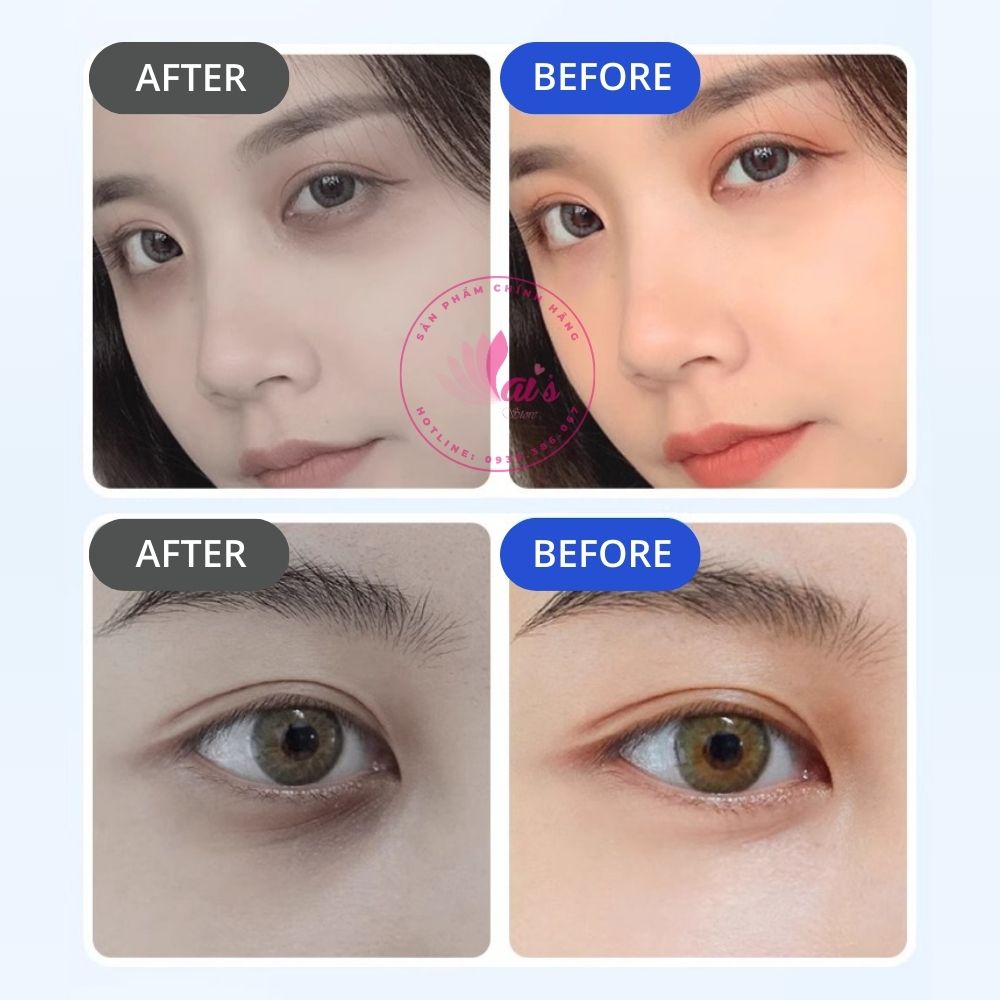 Mặt Nạ Mắt Lạnh Lutein Hydrogel WECAN / Miếng Dán Mắt Thảo Dược Mát Lạnh