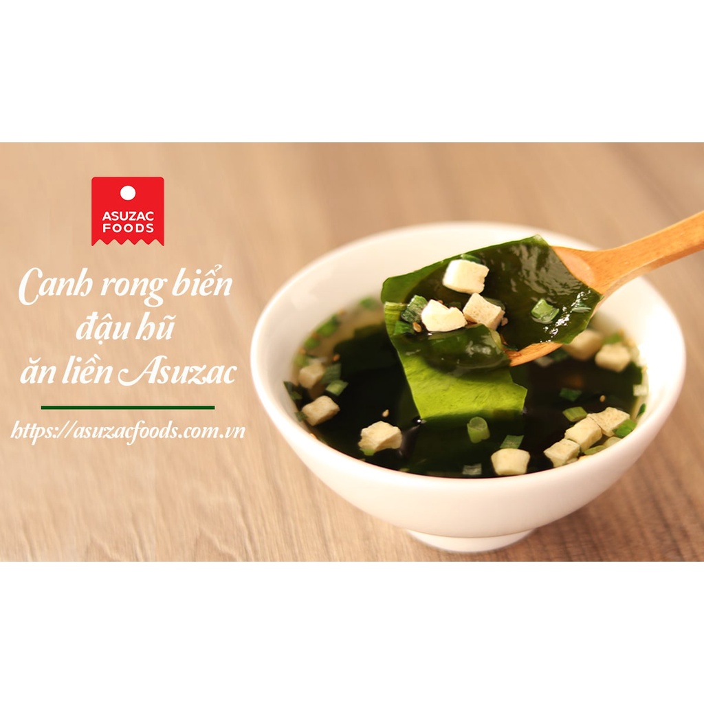 Canh Rong Biển Thịt Bò Asuzac Dinh Dưỡng Cao - Asuzac Wakame Soup