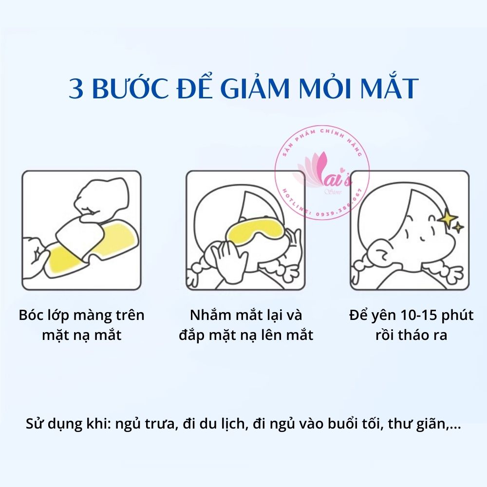 Mặt Nạ Mắt Lạnh Lutein Hydrogel WECAN / Miếng Dán Mắt Thảo Dược Mát Lạnh