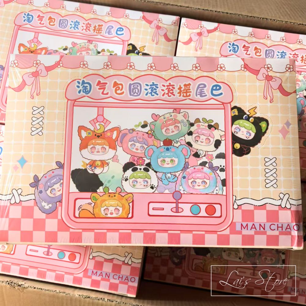 Hộp Mù MANCHAO V6 Quẩy Đuôi Blind Box Ngẫu Nhiên Búp Bê Mô Hình Đồ Chơi Động Vật Trang Trí Quà Tặng