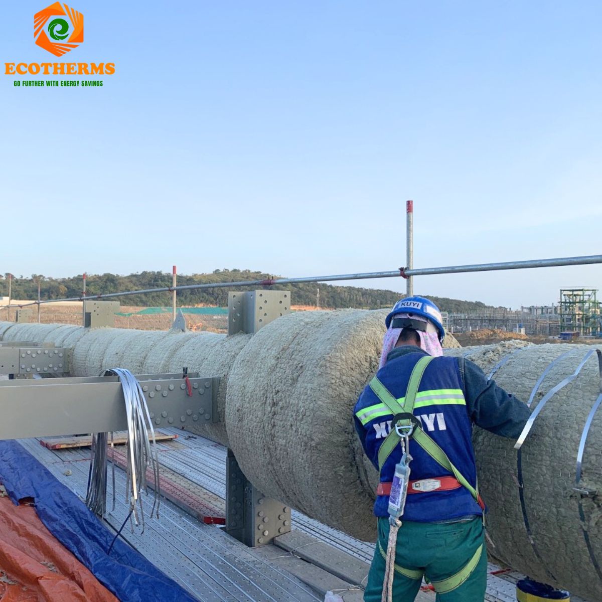 Tại sao cần cách nhiệt cho đường công nghiệp ống bằng bông khoáng ROCKWOOL