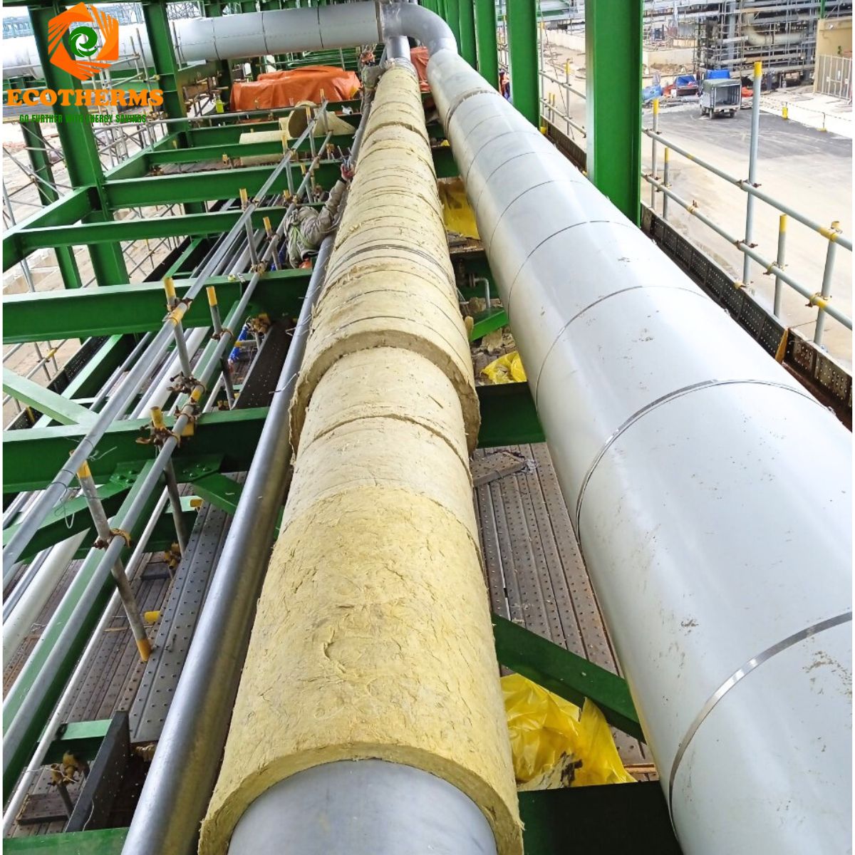 Hướng Dẫn Thi Công Cách Nhiệt Cho Đường Ống bằng Bông Khoáng DRAGON Rockwool