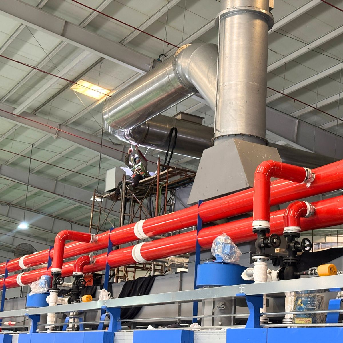 GIẢI PHÁP CÁCH NHIỆT CHO NHÀ MÁY SẢN XUẤT GẠCH CERAMIC