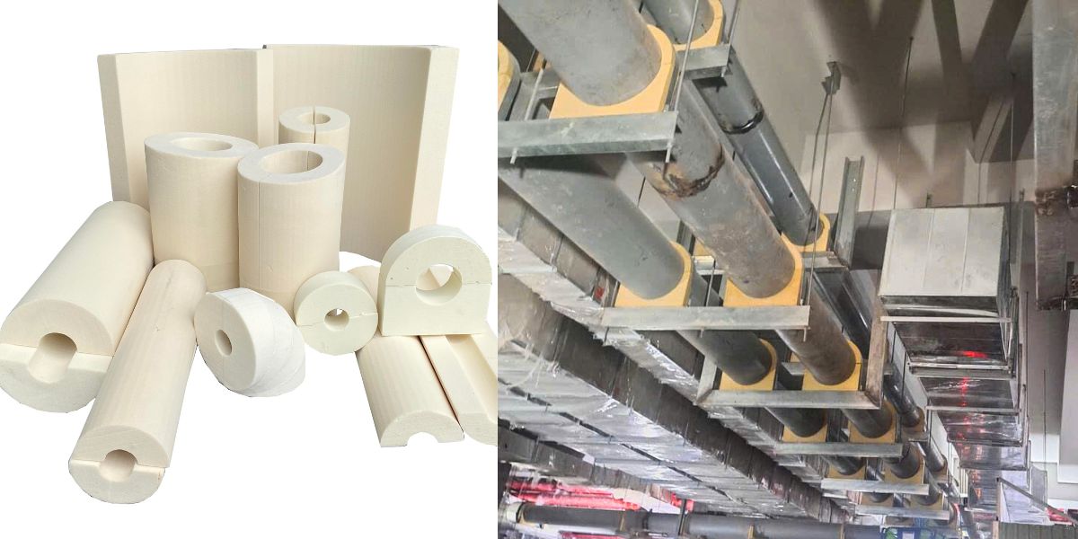 Giải pháp Gối Đỡ PU Foam Cho Hệ Thống Đường Ống Lạnh