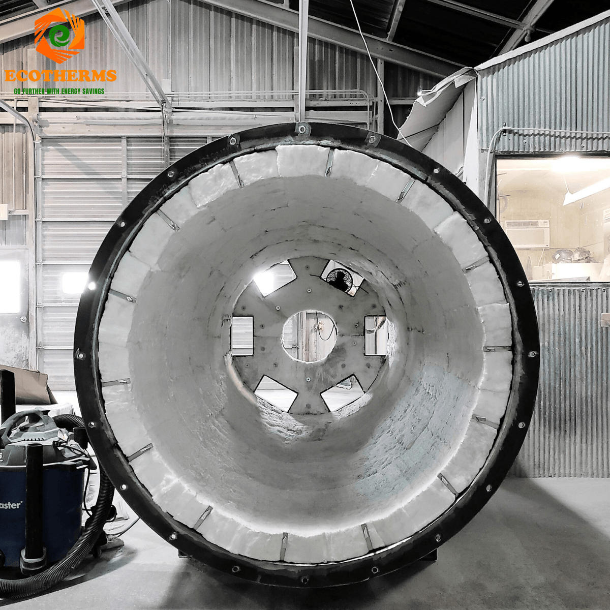 GIẢI PHÁP CÁCH NHIỆT CHO LÒ ĐỐT, LÒ NUNG BẰNG BÔNG CERAMIC CÁCH NHIỆT