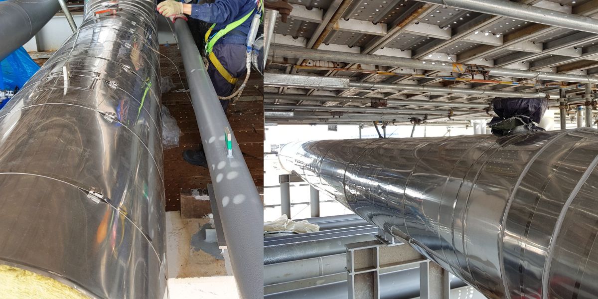 Bông khoáng Rockwool dạng ống