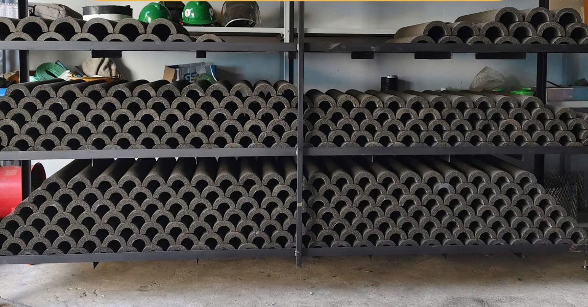 Foamglas pipe