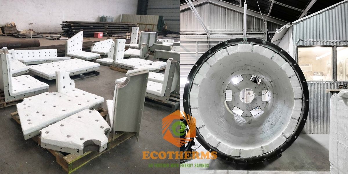 bông ceramic cách nhiệt lò hơi