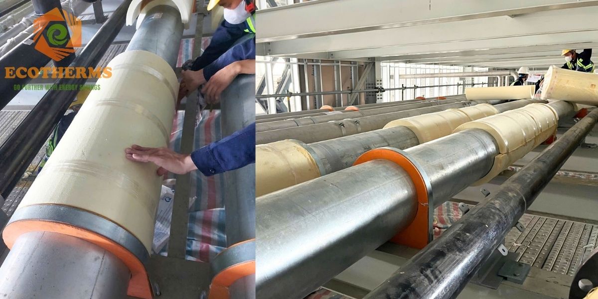 Cách nhiệt cho hệ đường ống chiller
