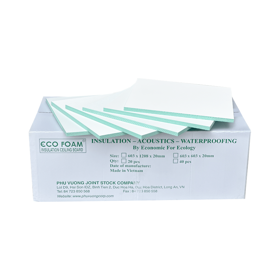TẤM TRẦN CÁCH NHIỆT ECO FOAM