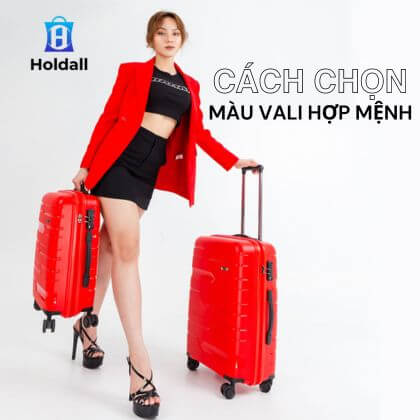 Cách chọn màu vali hợp mệnh gặp nhiều may mắn