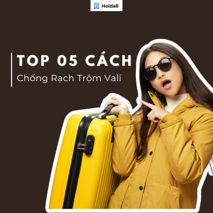 Lưu ngay 05 cách chống rạch trộm vali tại sân bay