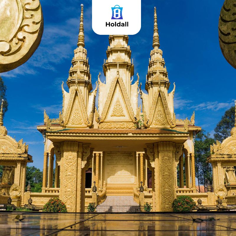 Chùa Vàm Ray: Khám phá ngôi chùa Khmer đẹp nổi tiếng Trà Vinh
