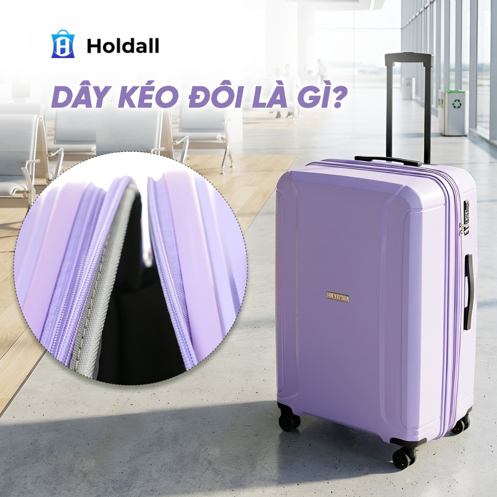 Dây kéo đôi vali là gì? TOP 3 dòng vali dây kéo đôi bán chạy