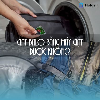 Giặt balo bằng máy giặt được không? Cách giặt đúng