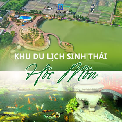 Khu du lịch sinh thái Hóc Môn: Ốc đảo xanh giữa lòng Sài Gòn náo nhiệt