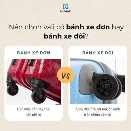 Bánh xe đơn và bánh xe đôi – Nên chọn loại nào?