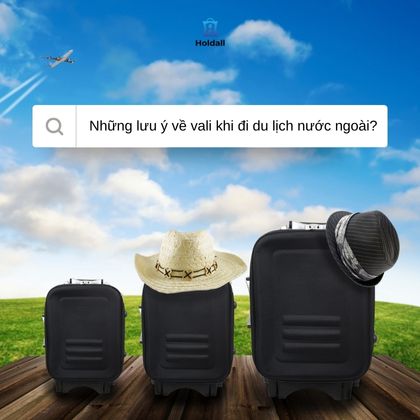 Vali cho chuyến du lịch nước ngoài: Cần lưu ý gì về trọng lượng và kích thước?