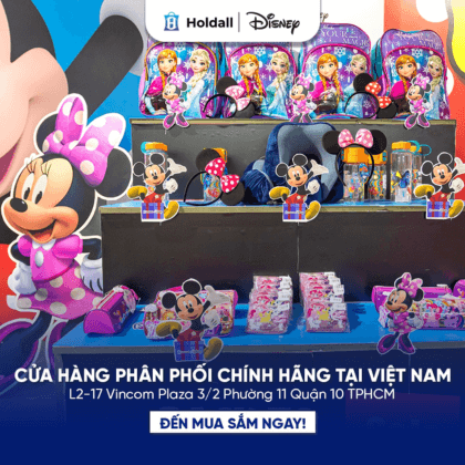 Khám Phá Thế Giới Disney Chính Hãng Tại Holdall