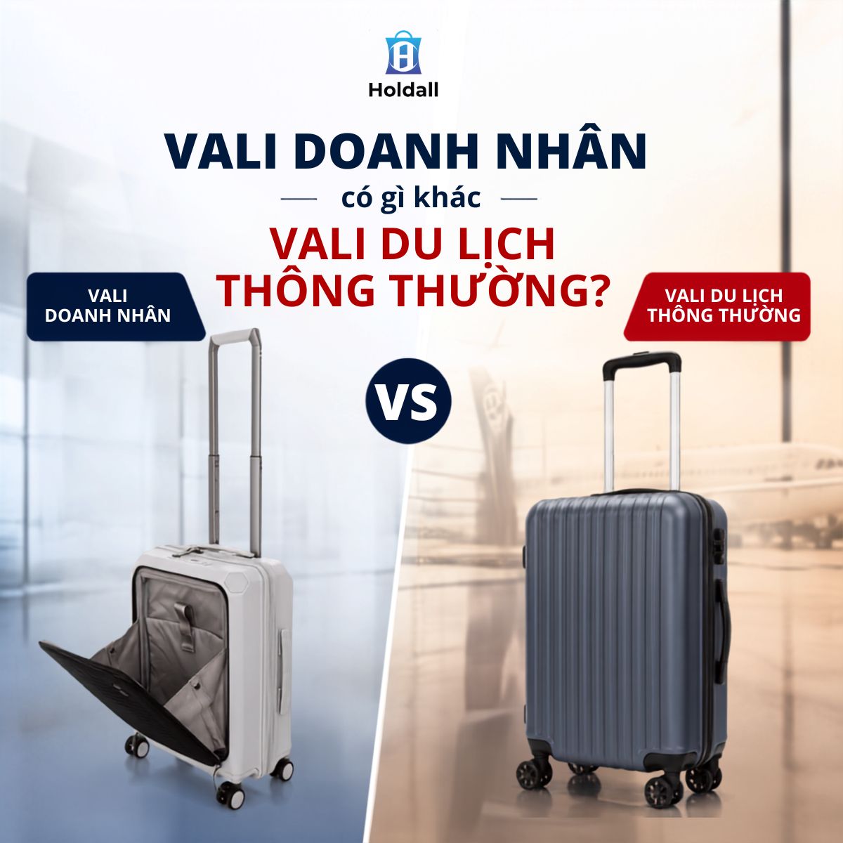 Vali doanh nhân có gì khác vali du lịch thông thường?