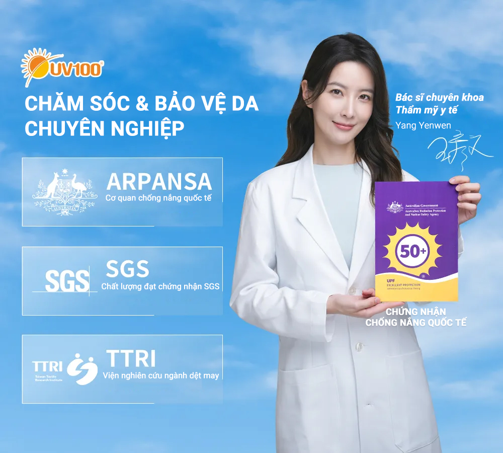 Áo khoác chống nắng nữ đi biển UV100 AA24049
