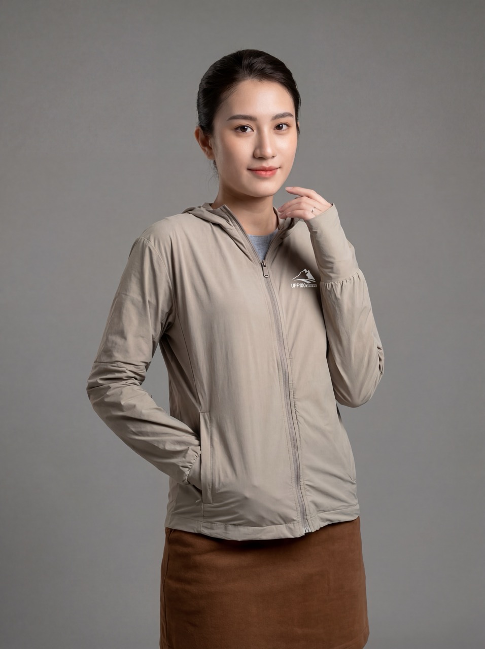 UPF100 | Áo Khoác Chống Nắng Nữ Anti-UV WJ25011