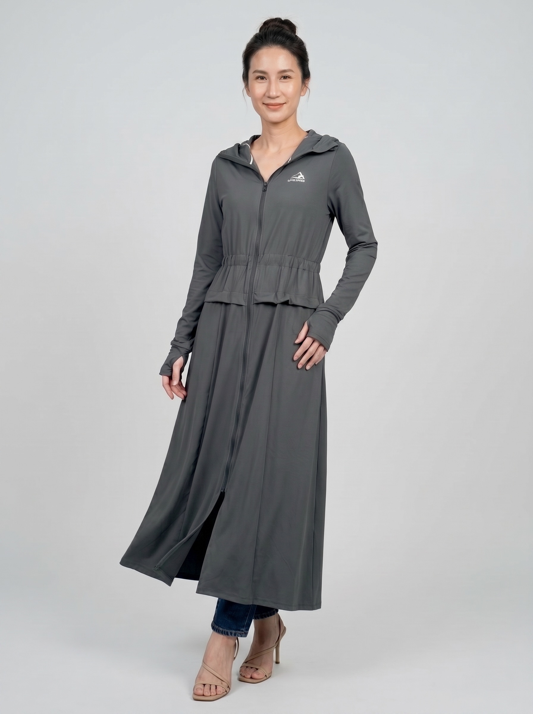 Áo khoác chống nắng toàn thân nữ UPF100 WJ25005